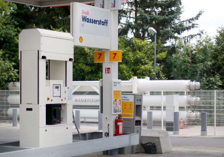 Erste serienmäßige Wasserstoff Tankstelle eröffnet ecomento de