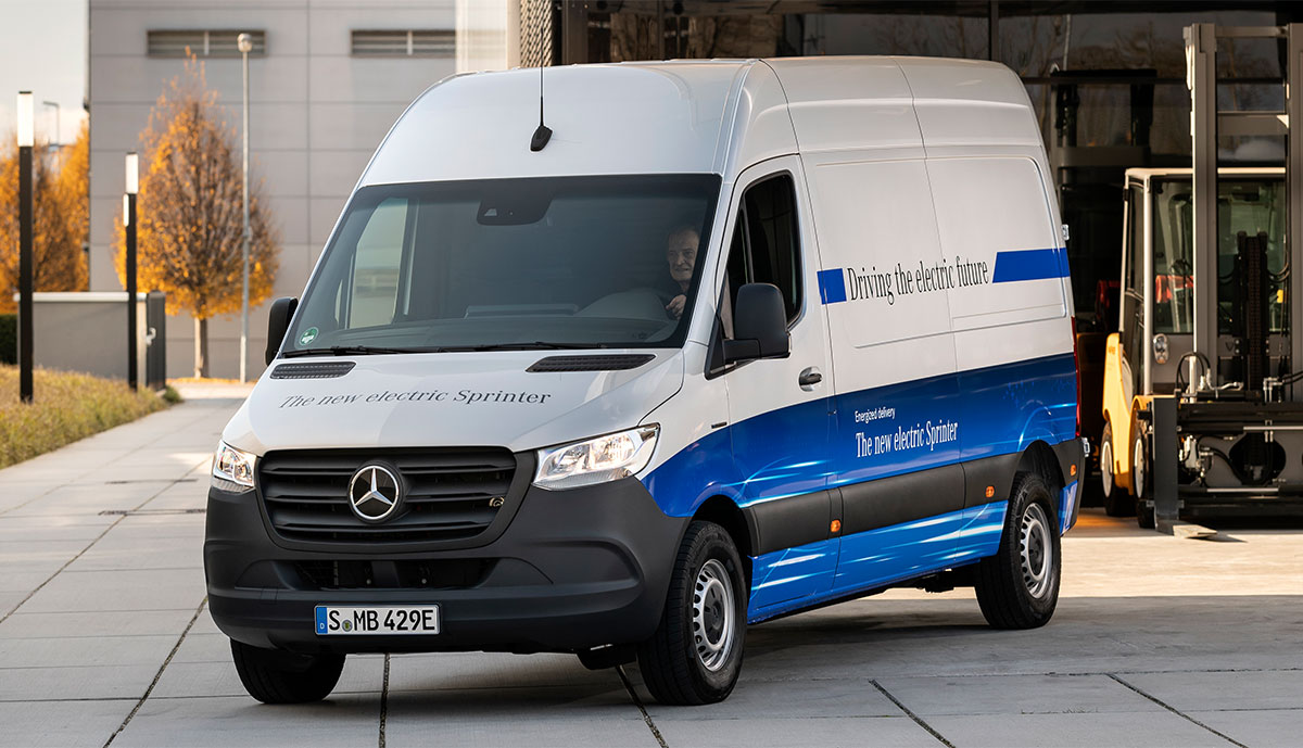 Mercedes Elektro Sprinter Startet Als Kastenwagen Ecomento De