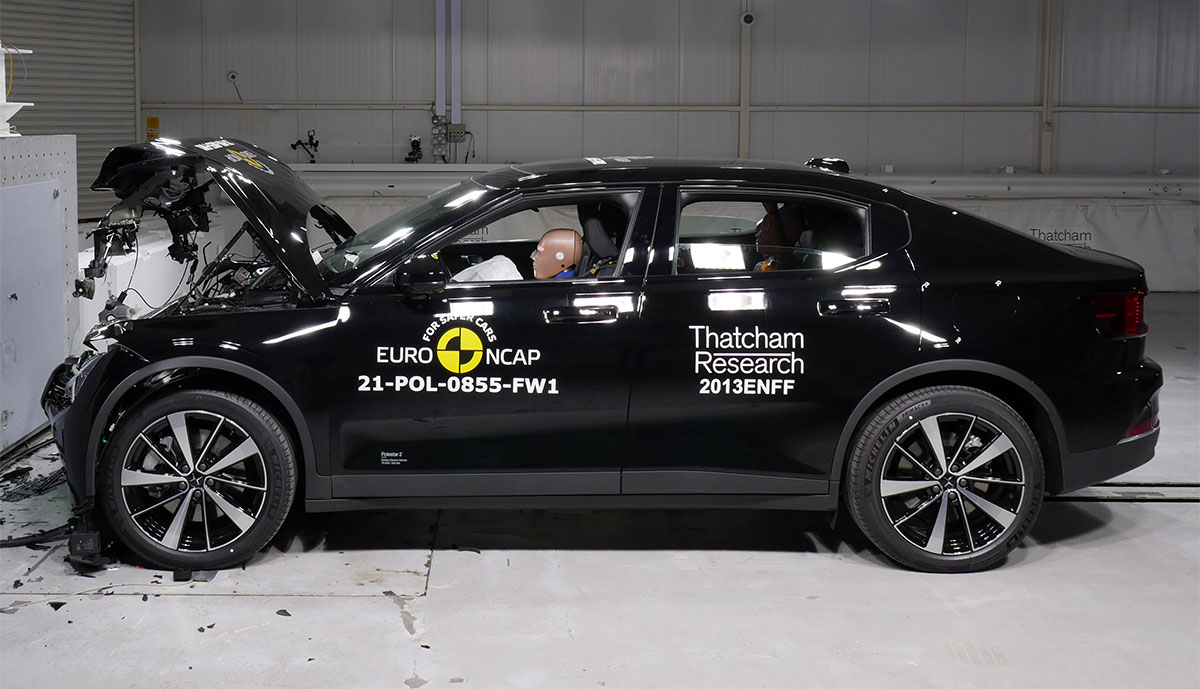 Elektroauto Polestar 2 Erzielt Top Wertung Bei Crashtest Ecomento De