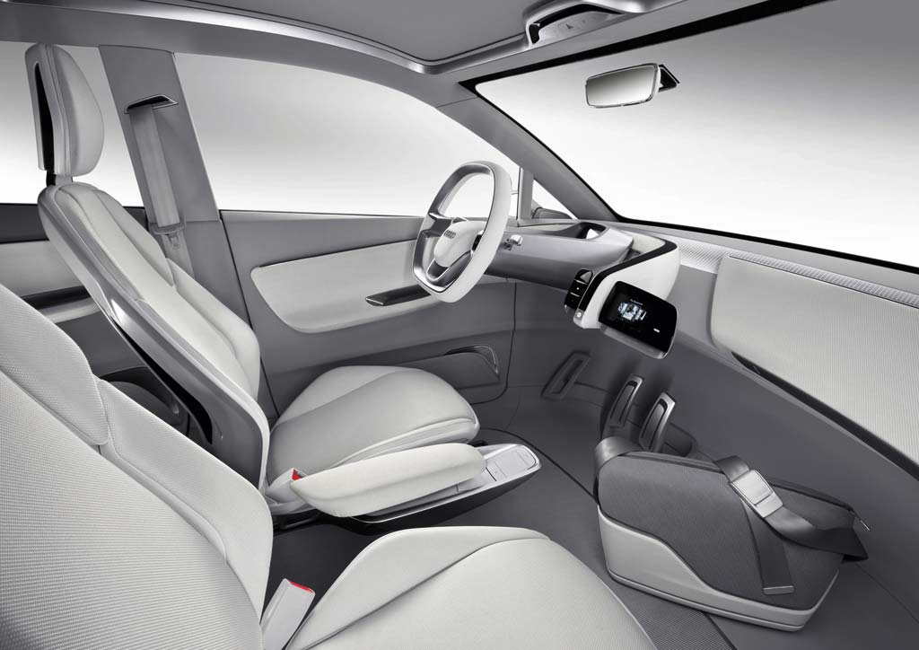 Audi A2 concept, Innenraum