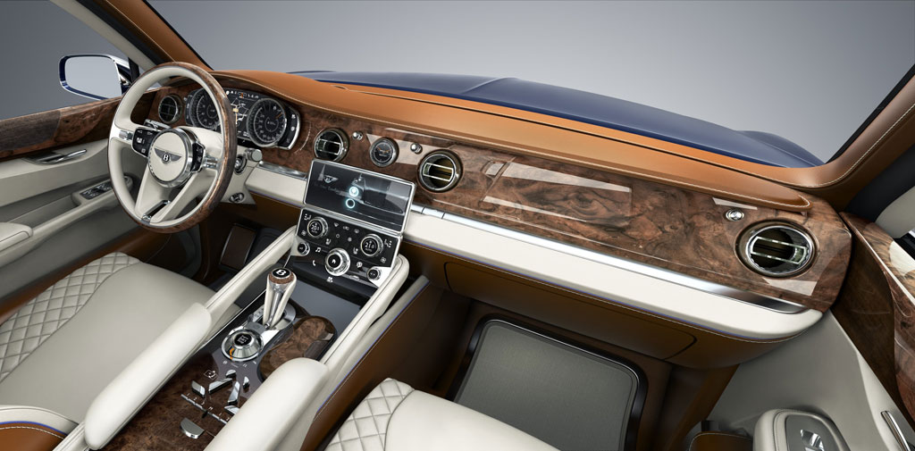 Bentley EXP 9 F Cockpit