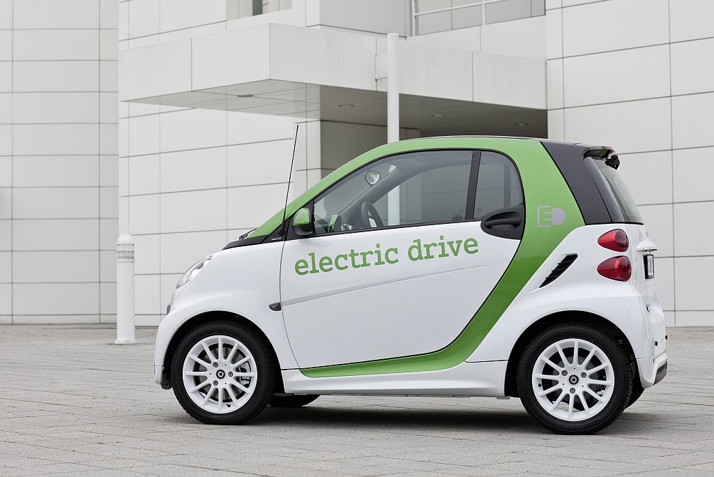 smart fortwo electric drive Seitenansicht