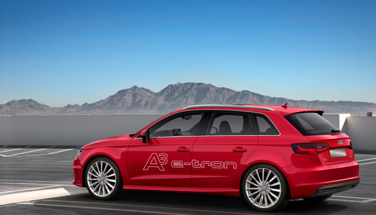 Audi A3 e-tron Seite