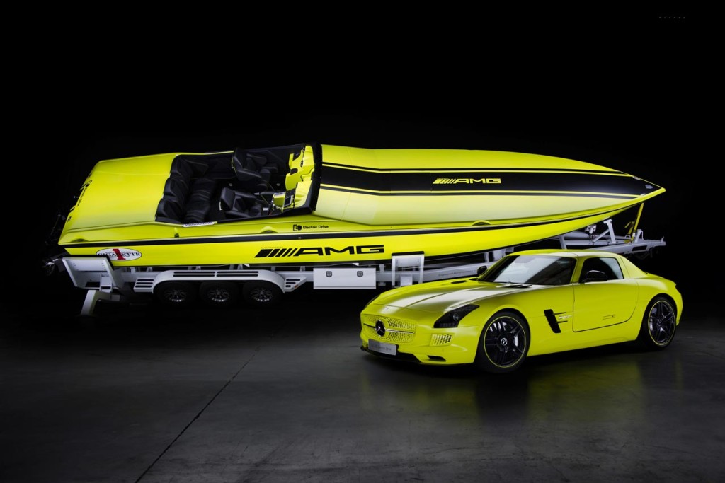 Mercedes-AMG Concept Cigarette AMG Electric Drive SLS AMG electricbeam