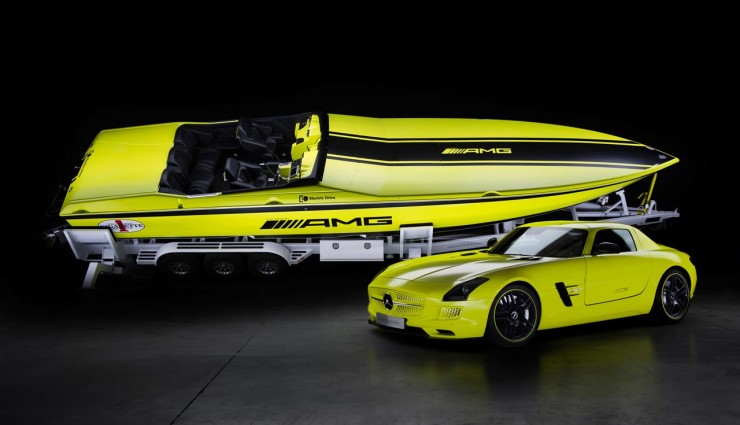 Mercedes-AMG Concept Cigarette AMG Electric Drive SLS AMG electricbeam