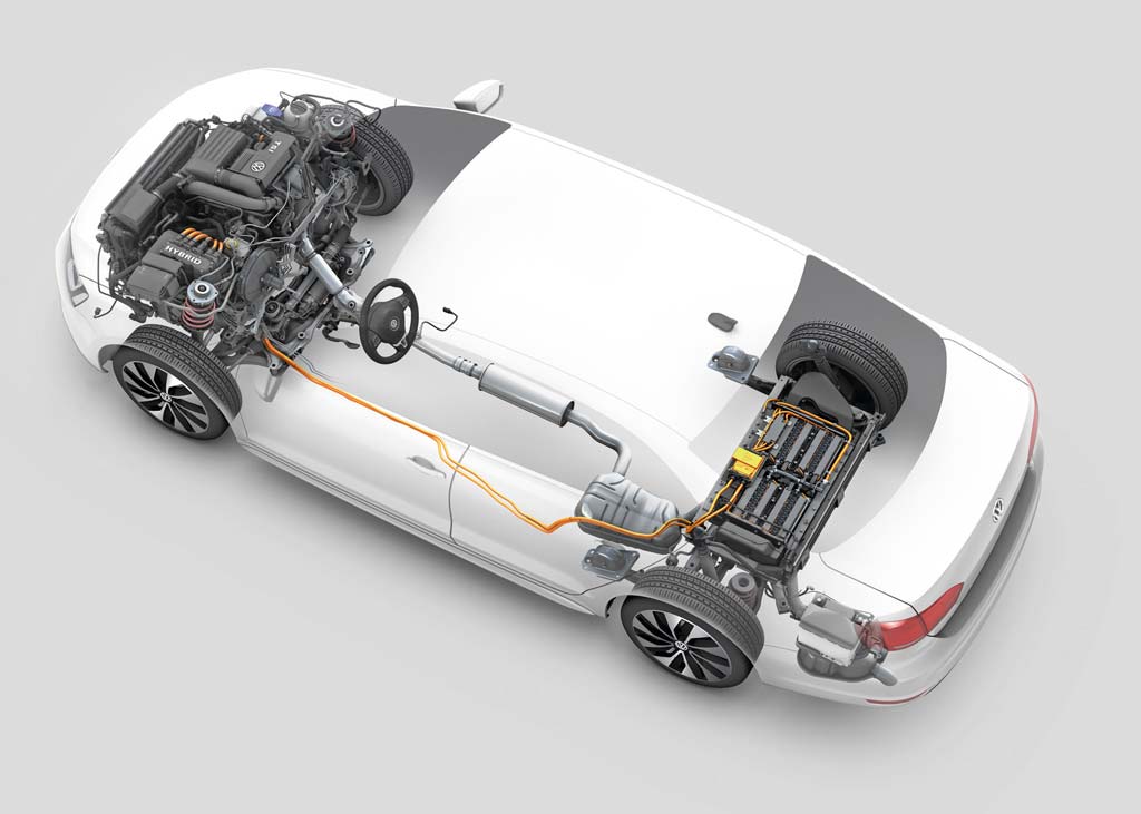 VW Jetta Hybrid Antriebskonzept
