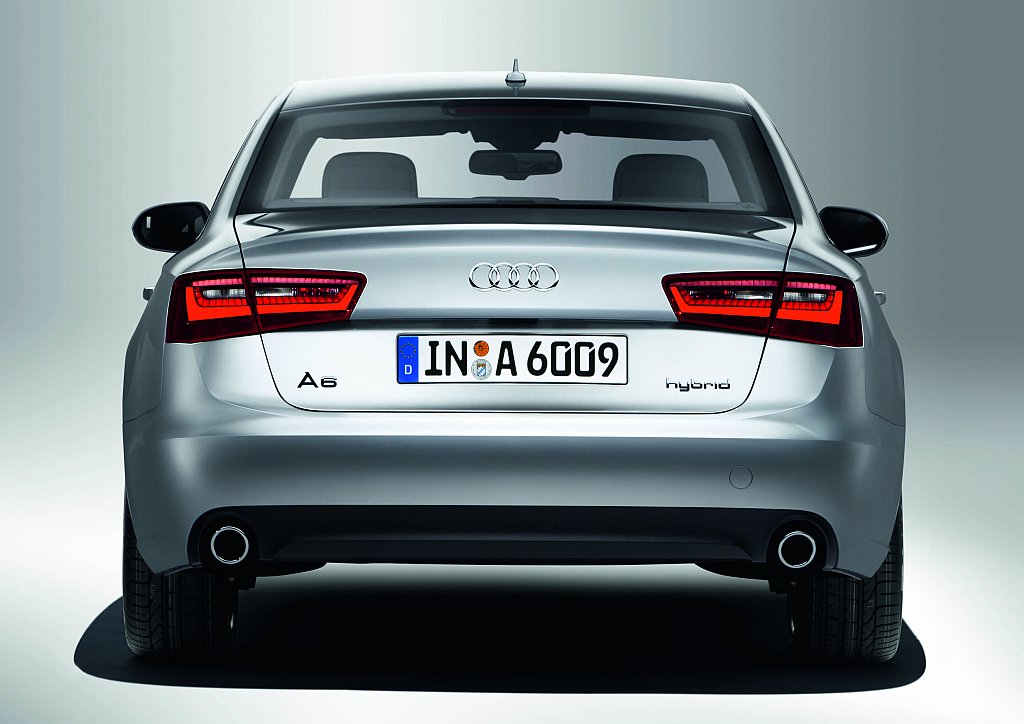 Audi A6 hybrid Heckansicht