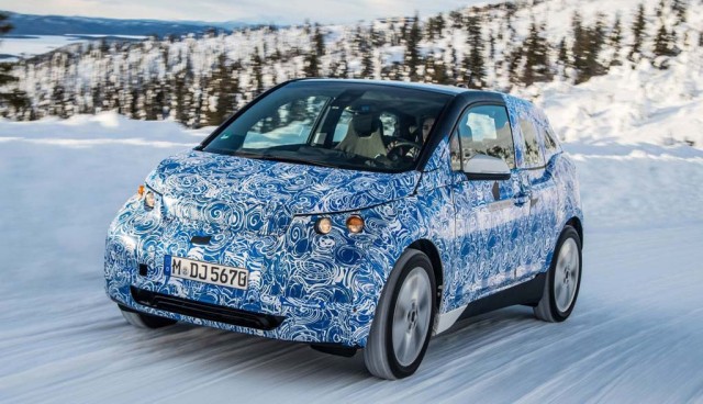 BMW i3 - Wintertests Schweden