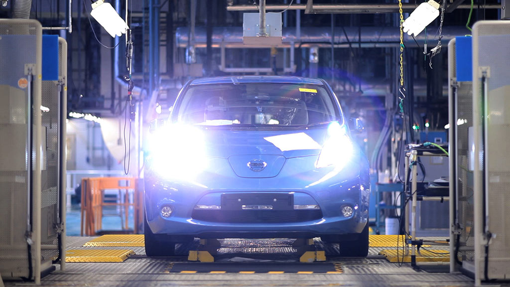 Nissan Leaf wird ab sofort in Europa produziert