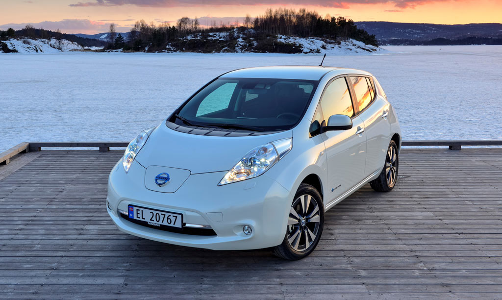 Norweger lieben den Nissan Leaf