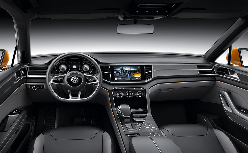VW CrossBlue Coupe Navigation