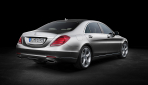 Neue Mercedes S-Klasse Diesel- und Benzin-Hybrid 2013 Heck 2