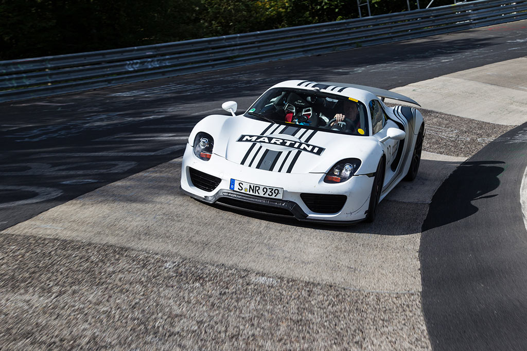 Porsche 918 Spyder Martini Racing Heckspoiler