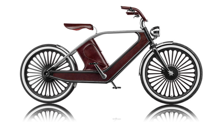 Cykno E-Bike Elektrofahrrad Braun Seite