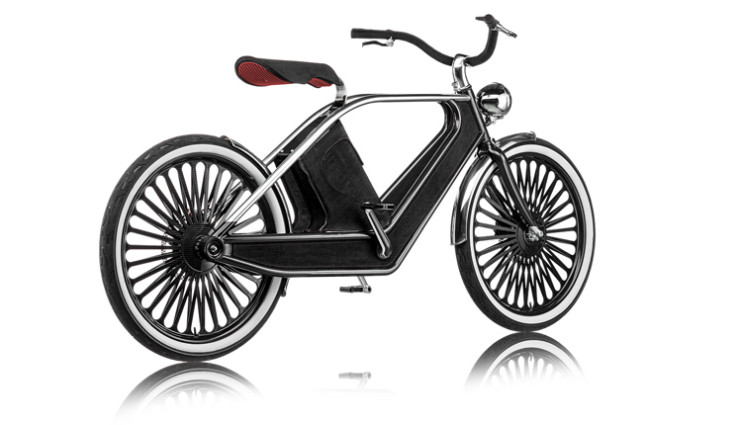 Cykno E-Bike Elektrofahrrad Schwarz Hinten