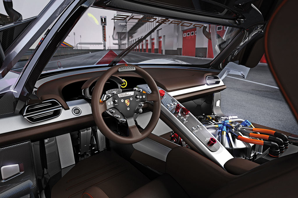 Porsche 918 RSR Cockpit