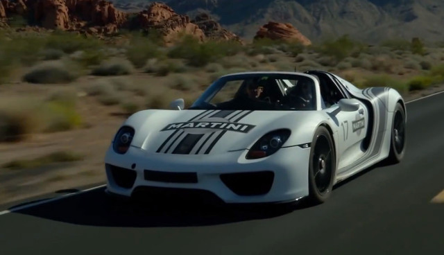 Porsche 918 Spyder Hybrid - Video Warmwettertests