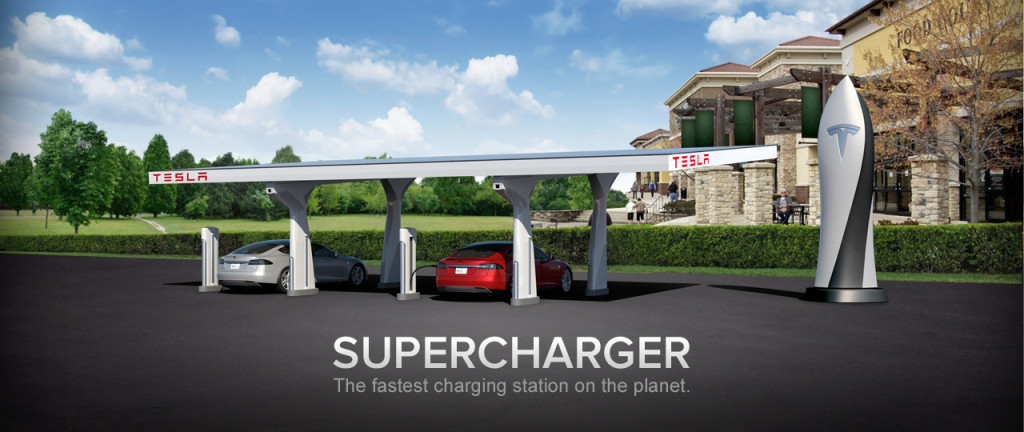 Tesla Supercharger-Ladestation Deutschland