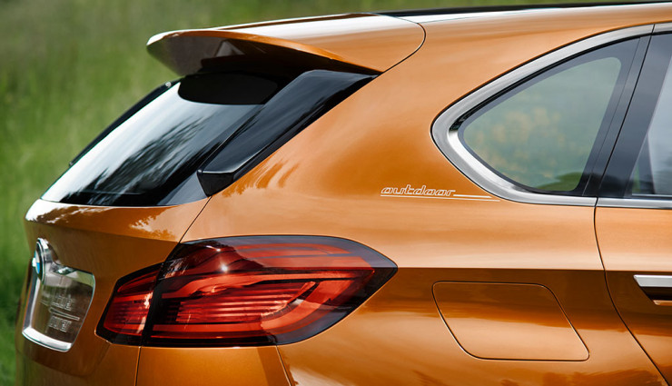 BMW Concept Active Tourer Outdoor Heck 2