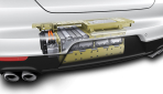 Porsche Panamera S E-Hybrid Batterie mit Crashbox