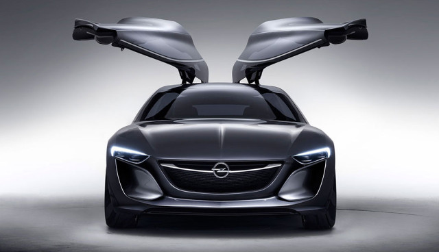 Opel Monza Concept Elektroauto Fluegeltueren
