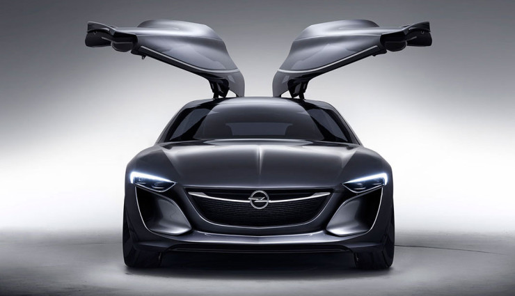Opel Monza Concept Elektroauto Fluegeltueren