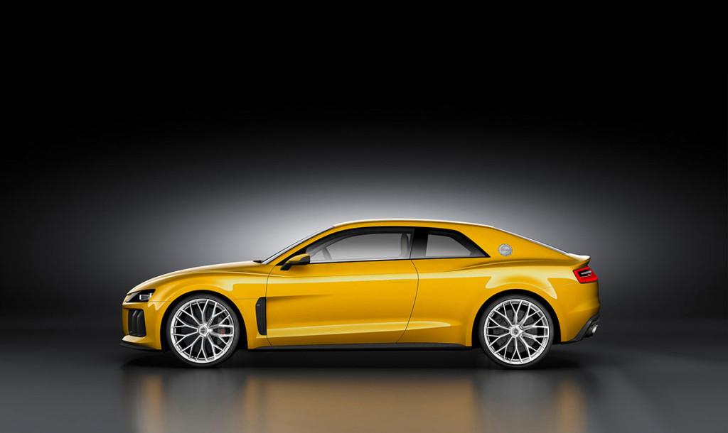 Audi Sport quattro concept Hybrid Seite