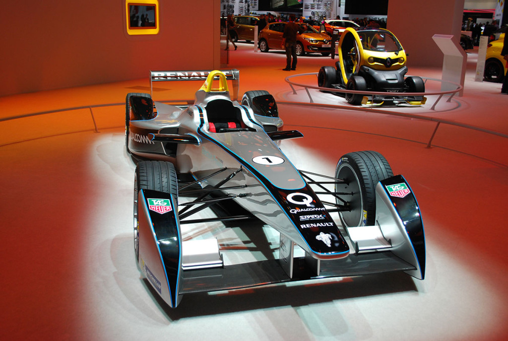 Formel E Rennwagen 2014