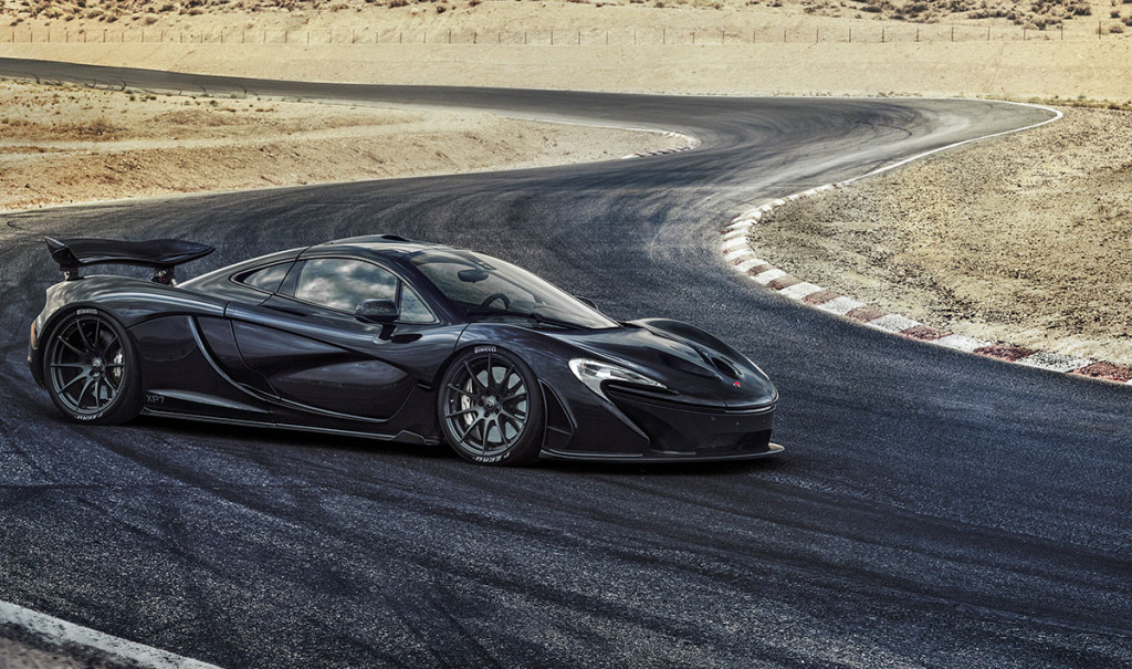 McLaren-P1-Hybrid-schwarz-Seite