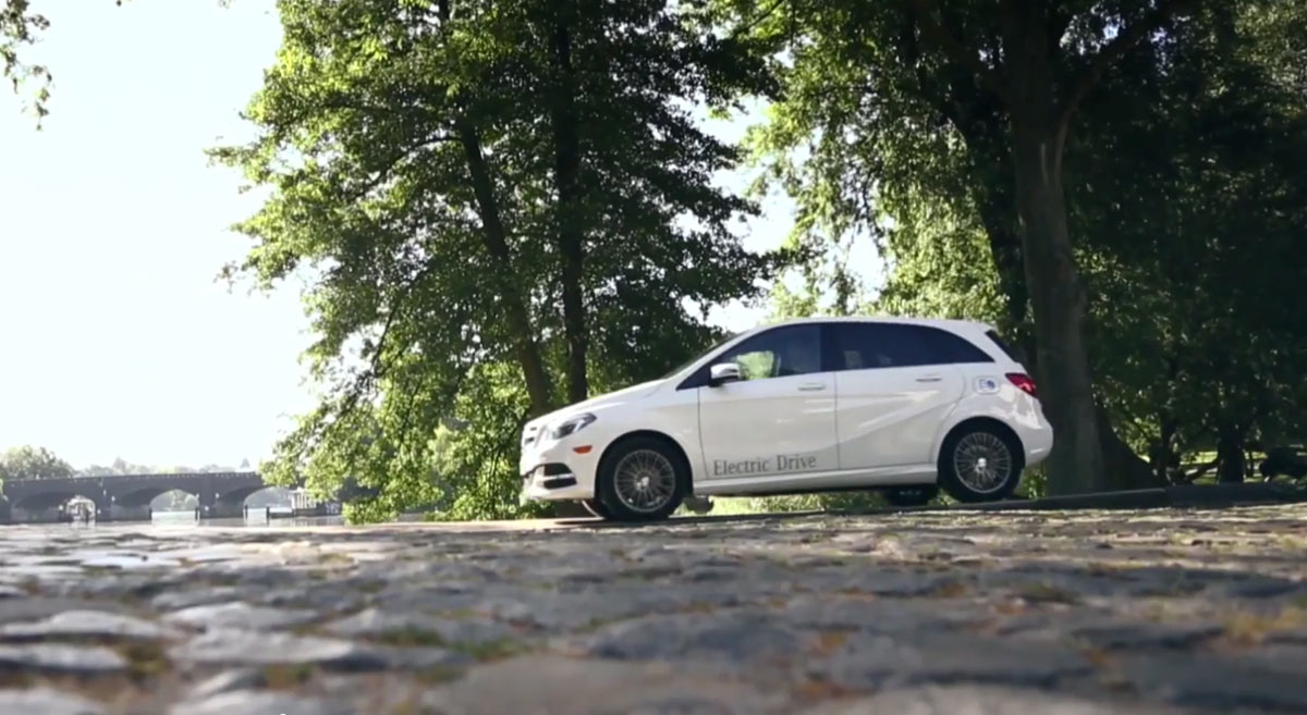 B-Klasse Electric Drive: Mercedes Veröffentlicht Promo-Video Zu ...