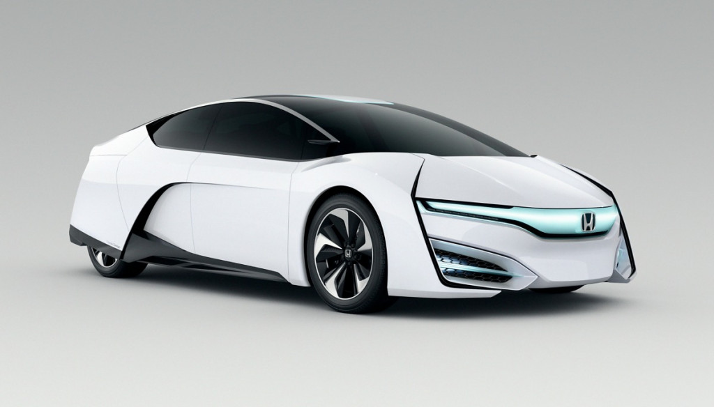 Honda FCEV Concept Wasserstoff Seite