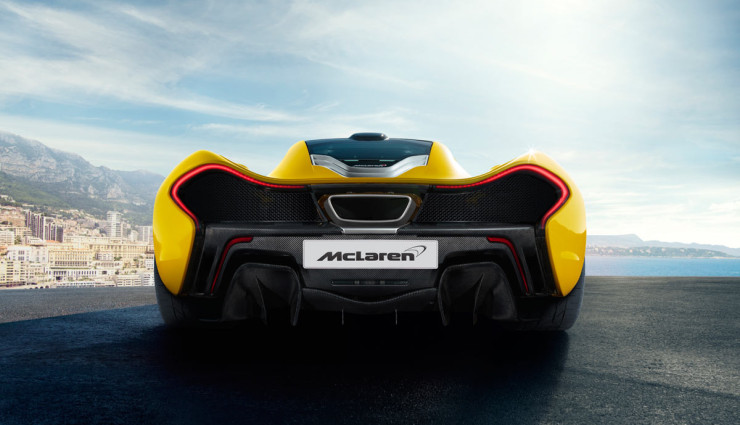 McLaren-P1-Hybridsportwagen-Heck
