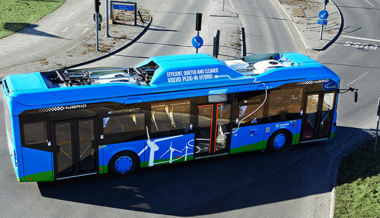Volvo Plug-in-Hybrid-Bus