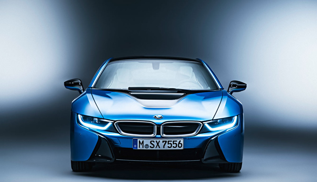 BMW-i8-Plug-in-Hybridsportwagen-Bilder-Vorne