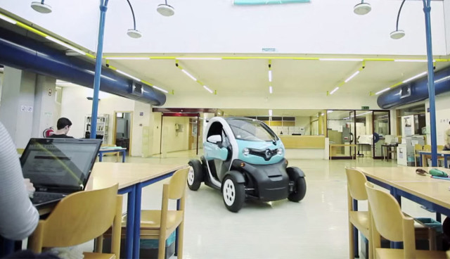 Elektroauto-Renault-Twizy-Video-Lautstaerke-Bibliothek