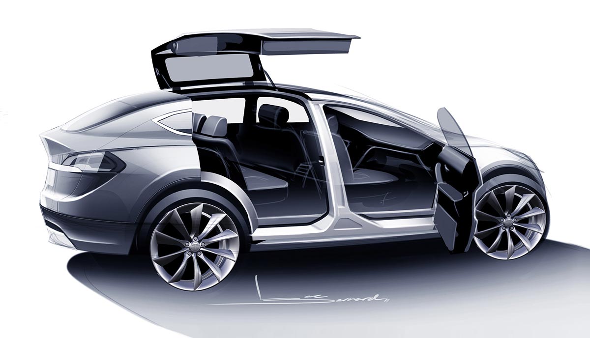 Uberarbeitetes Tesla Model X Soll Verstarkt Frauen Ansprechen