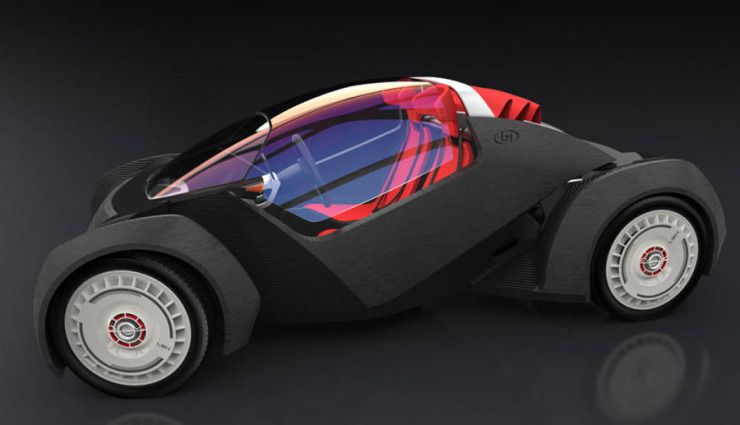 Strati: Das Elektroauto aus dem 3D-Drucker (Bilder & Videos)