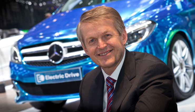 Daimler-Vorstand Weber erklärt Elektroauto-Strategie