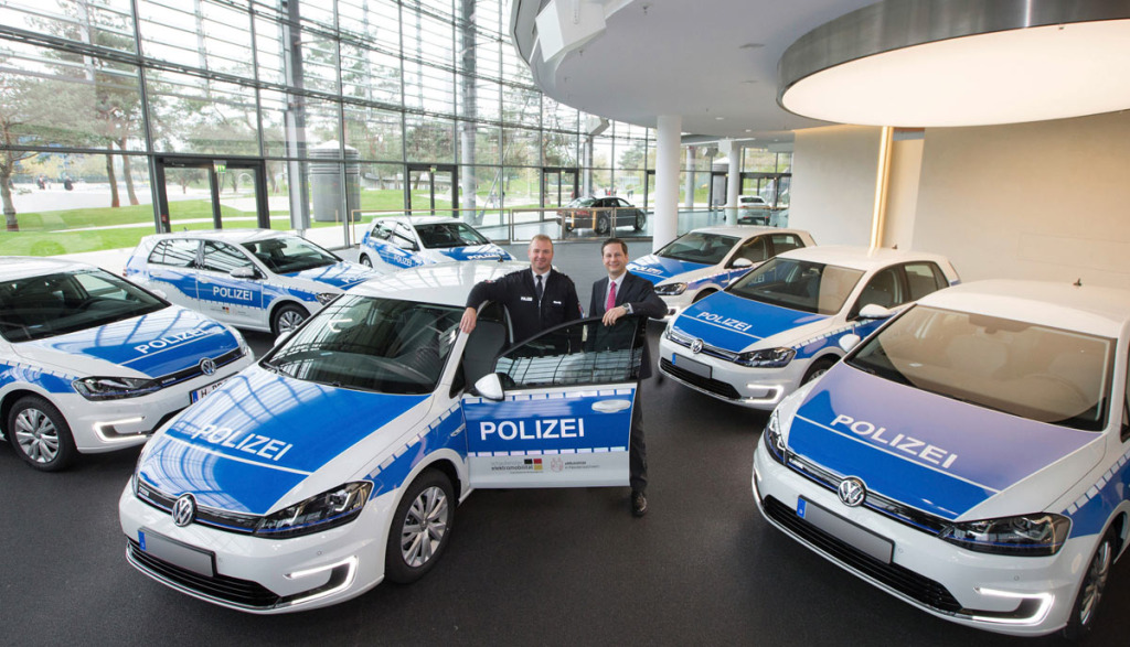 Elektroauto-VW-e-Golf-Polizei