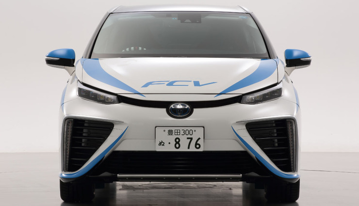 Toyota-FCV-Brennstoffzellenauto