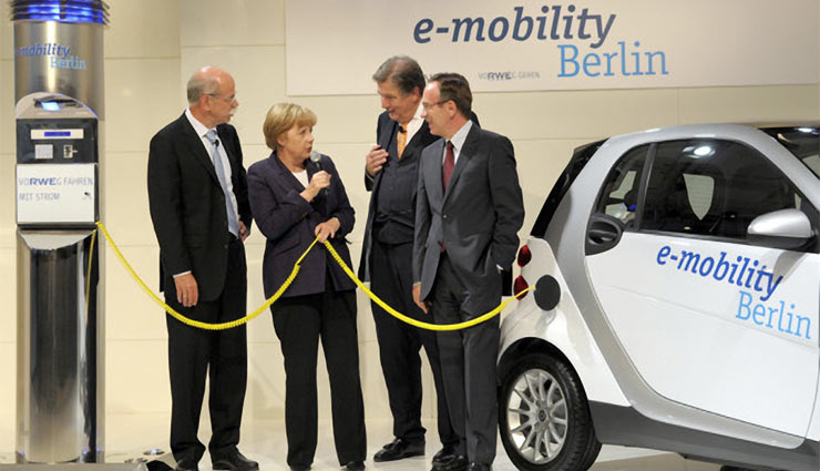 Elektroauto-Politik-Merkel