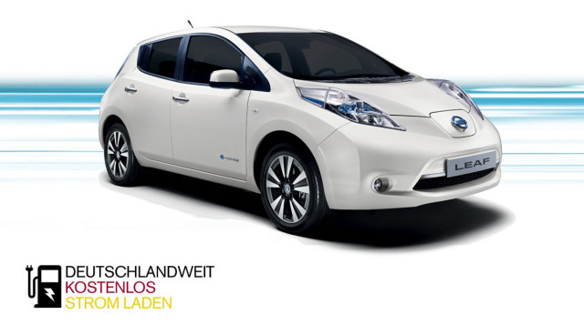 Nissan-Elektroauto-kostenlos-aufladen