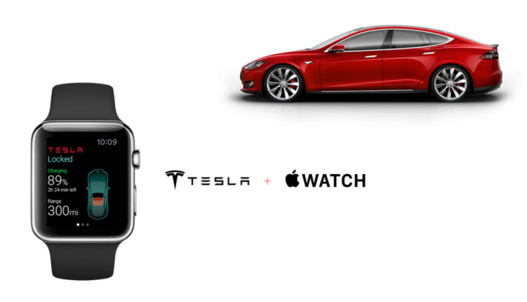 Tesla-Apple-Watch-App