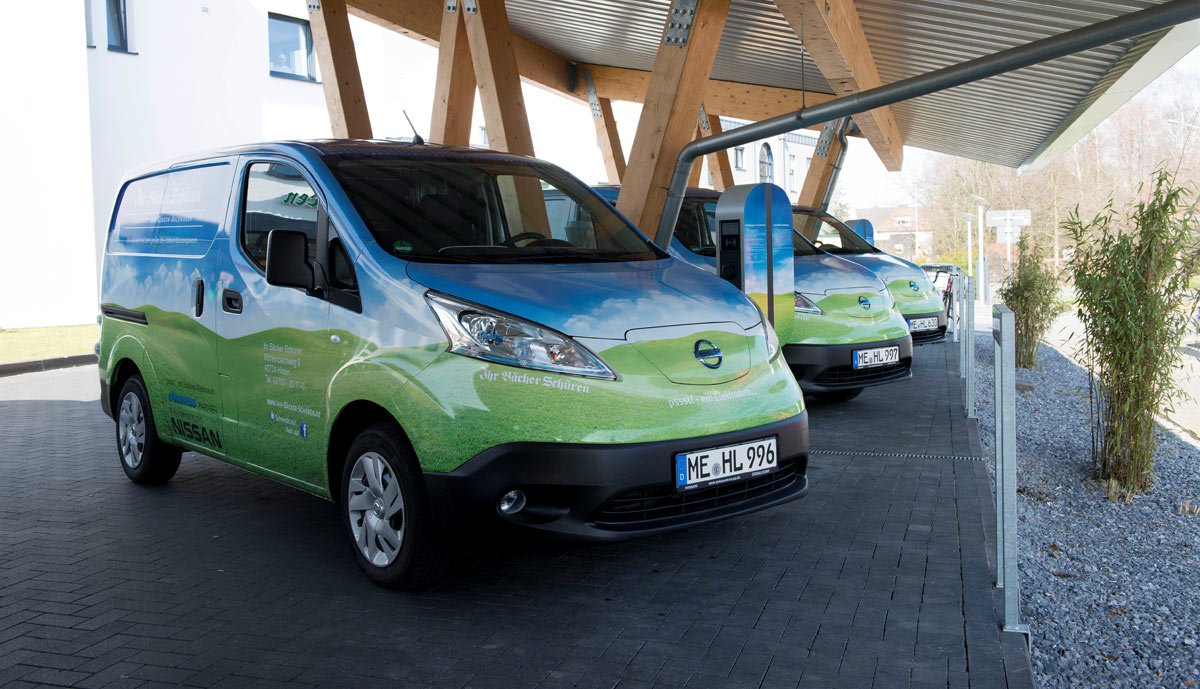 Nissan-Elektroauto-Transporter