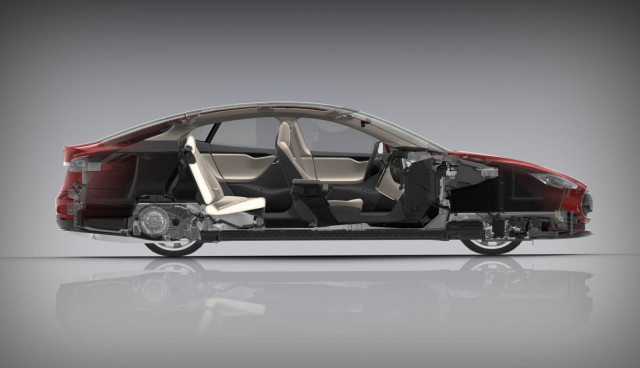 Tesla-Model-S-Batteriezellen