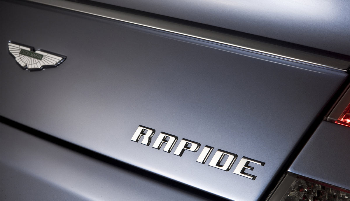 aston martin elektroautop rapide dbx