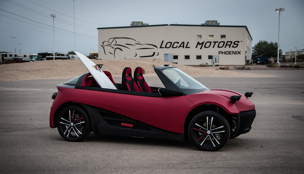 3D-Druck- Airbus beteiligt sich an Elektroauto-Start-up Local Motors