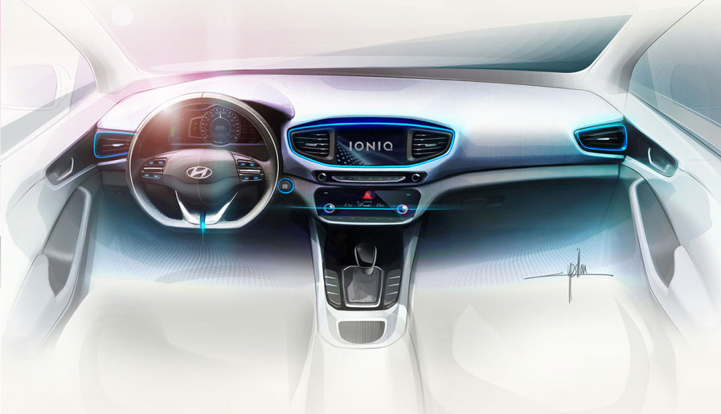 Hyundai Ioniq Elektroauto Bilder5