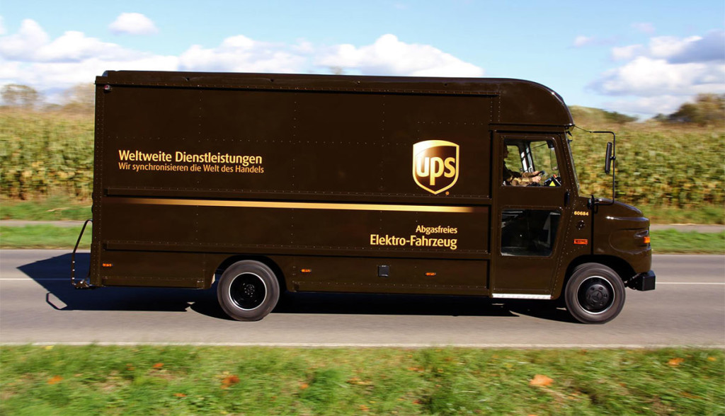 UPS-Elektro-Transporter