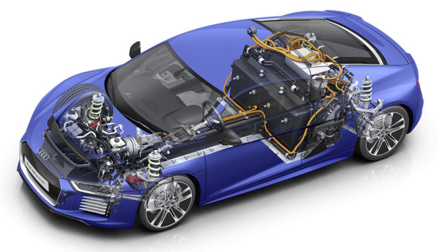 Audi-Elektroauto-Motors